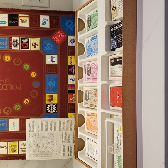 GOLDEN Poleconomic The Game of Canada in French and English 23" x 14.5 - Picture 2 of 13
